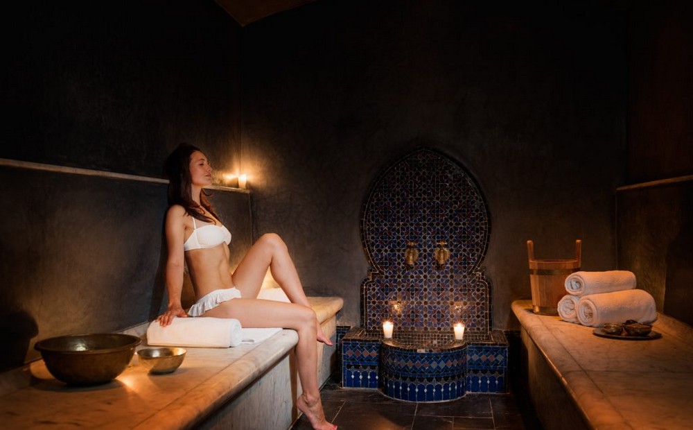 Moroccan bath at Amani Spa